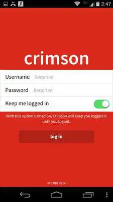 Play Crimson Mobile