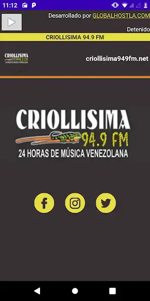 Play CRIOLLÍSIMA 94.9 FM  and enjoy CRIOLLÍSIMA 94.9 FM with UptoPlay