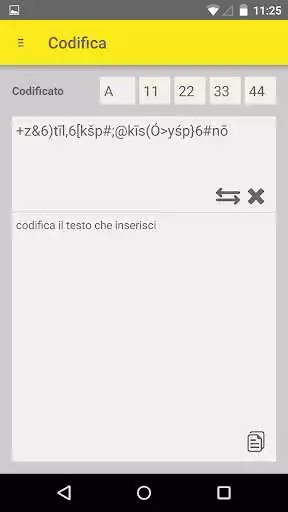 Play Cripto - Send encrypted text