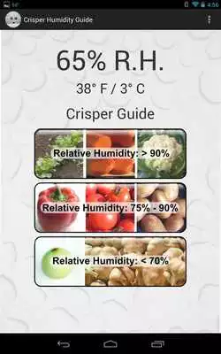 Play Crisper Humidity Guide