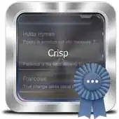 Free play online Crisp GO SMS APK