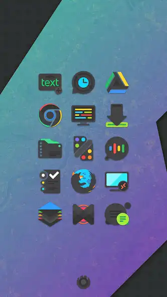 Play Crispy Dark : Icon Pack as an online game Crispy Dark : Icon Pack with UptoPlay