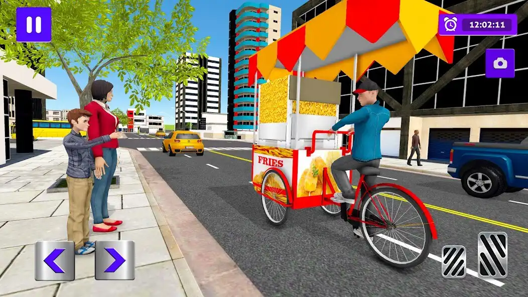 Play Crispy Fries Hawkers Cycle  and enjoy Crispy Fries Hawkers Cycle with UptoPlay