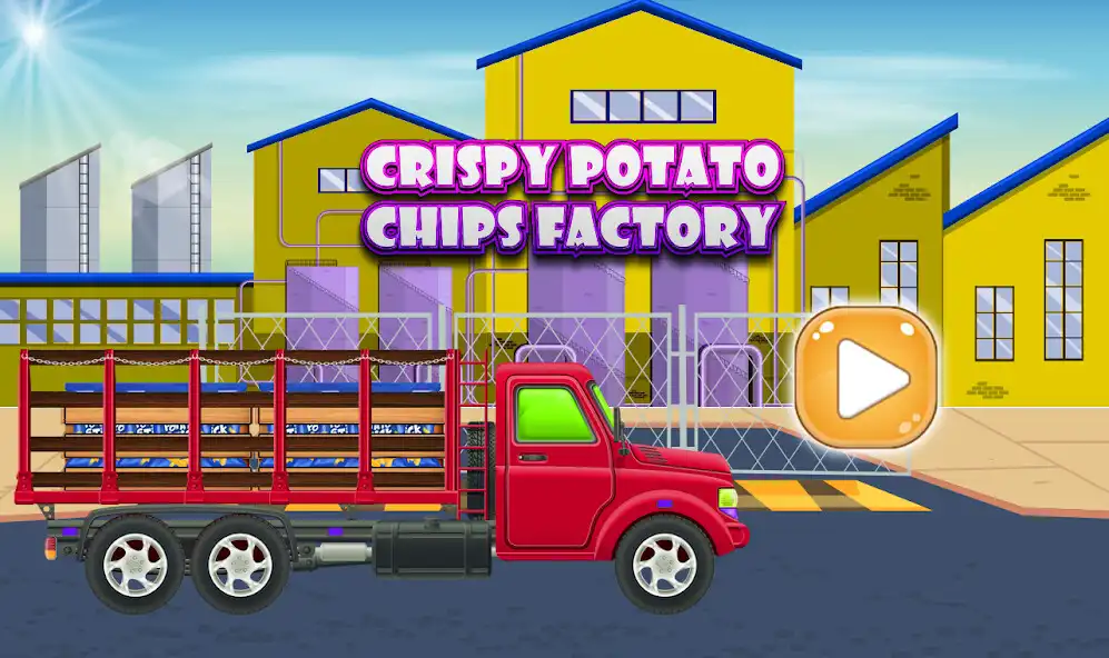 Play Crispy Potato Chips Factory as an online game Crispy Potato Chips Factory with UptoPlay