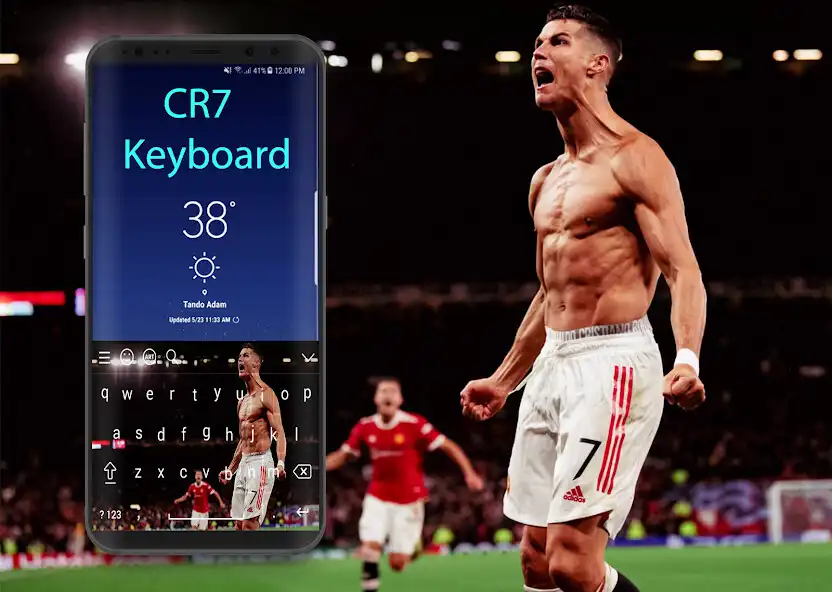 Play Cristiano CR7 MANU Keyboard  and enjoy Cristiano CR7 MANU Keyboard with UptoPlay