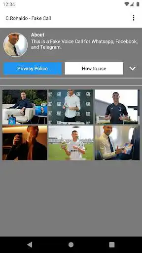 Play Cristiano Ronaldo Fake Call  and enjoy Cristiano Ronaldo Fake Call with UptoPlay