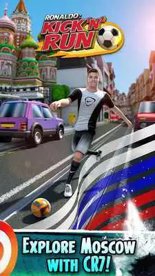 Play Cristiano Ronaldo: KicknRun 3D Football Game