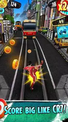 Play Cristiano Ronaldo: KicknRun 3D Football Game