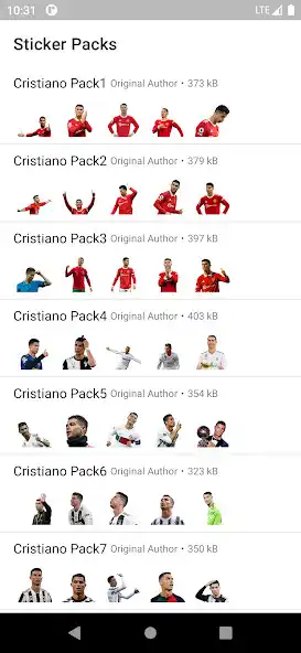 Play Cristiano Ronaldo Stickers CR7 as an online game Cristiano Ronaldo Stickers CR7 with UptoPlay