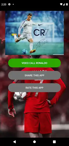 Play cristiano ronaldo video call  and enjoy cristiano ronaldo video call with UptoPlay