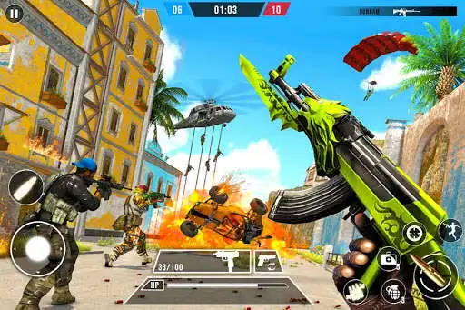 Play Critical Action FPS Offline as an online game Critical Action FPS Offline with UptoPlay