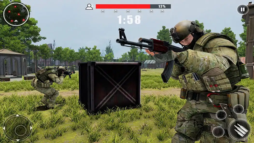 Play Critical Action Gun Strike - 3d Team Shooter as an online game Critical Action Gun Strike - 3d Team Shooter with UptoPlay
