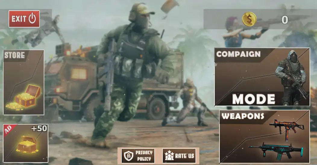 Play Critical Commando War Shooting as an online game Critical Commando War Shooting with UptoPlay