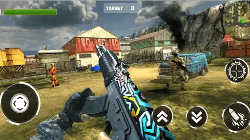 Play Critical FPS Gun Strike Ops : Action Shooting Game as an online game Critical FPS Gun Strike Ops : Action Shooting Game with UptoPlay