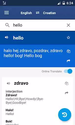 Play Croatian English Dictionary  and enjoy Croatian English Dictionary with UptoPlay