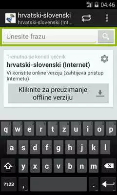 Play Croatian-Slovenian Dictionary