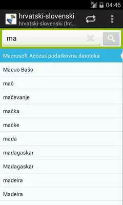 Play Croatian-Slovenian Dictionary