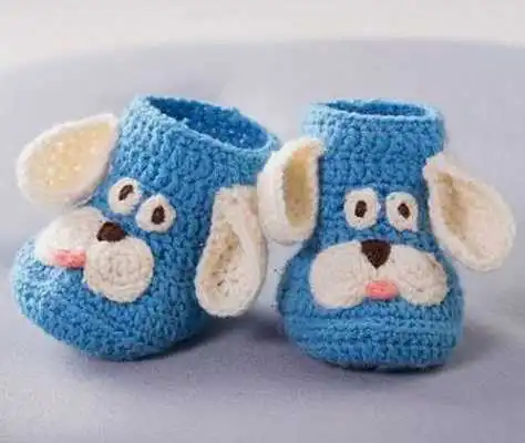 Play Crochet Baby Boots
