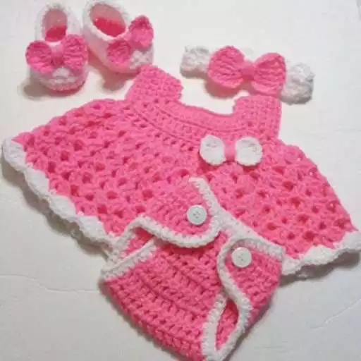 Play Crochet Baby Dress