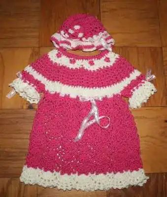 Play Crochet Baby Dress