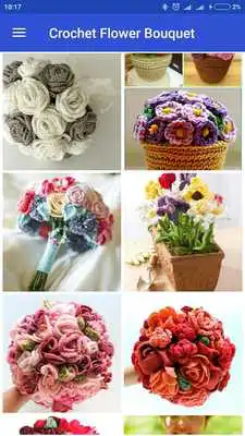 Play Crochet Flower Bouquet Play Crochet Flower Bouquet