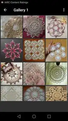 Play Crochet Napkin Models