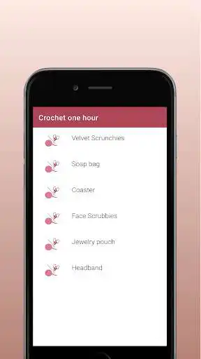 Play Crochet One Hour App- free crochet patterns  and enjoy Crochet One Hour App- free crochet patterns with UptoPlay