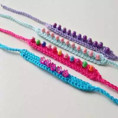 Play Crochet Pattern Bracelets Play Crochet Pattern Bracelets