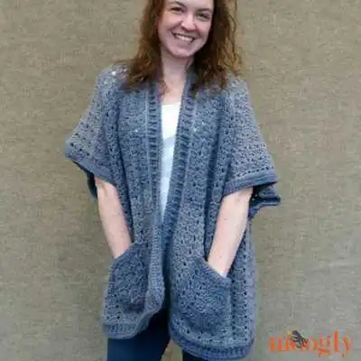 Play Crochet Pattern Women Cardigan