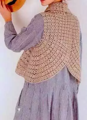 Play Crochet Pattern Women Vests