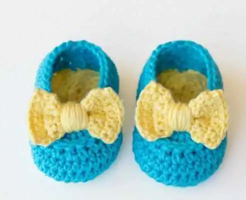Play Crochet Shoes Baby Idea