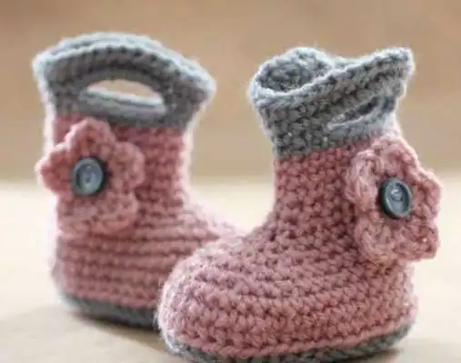 Play Crochet Shoes Baby Idea