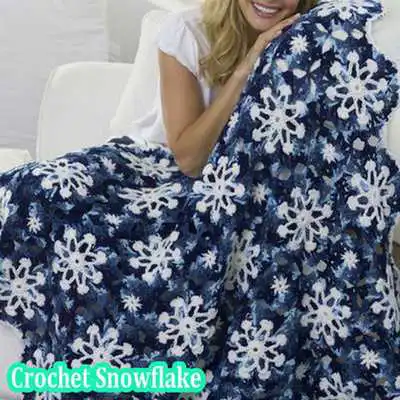 Play Crochet Snowflake