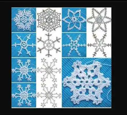 Play Crochet Snowflake