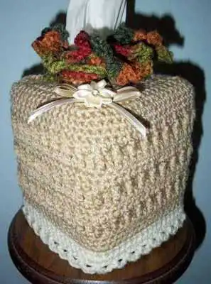 Play Crochet Tissue Box