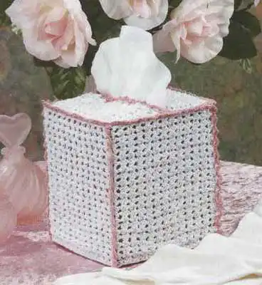 Play Crochet Tissue Box