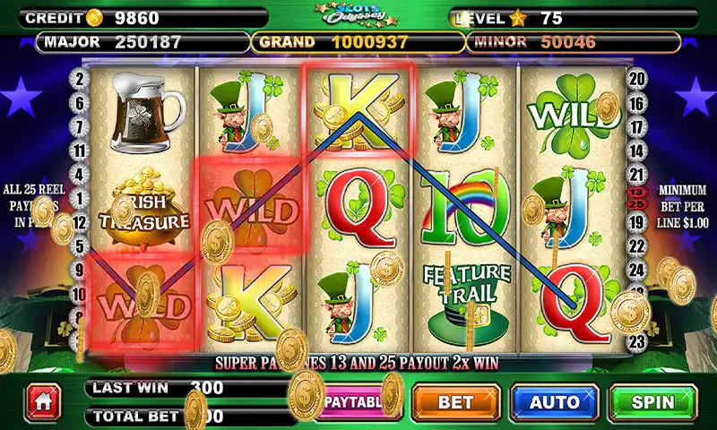 Play Crock OGold Party Slots 3 as an online game Crock OGold Party Slots 3 with UptoPlay