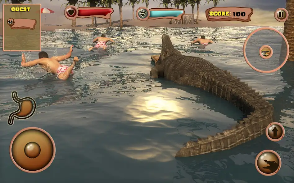 Play Crocodile Attack Simulator