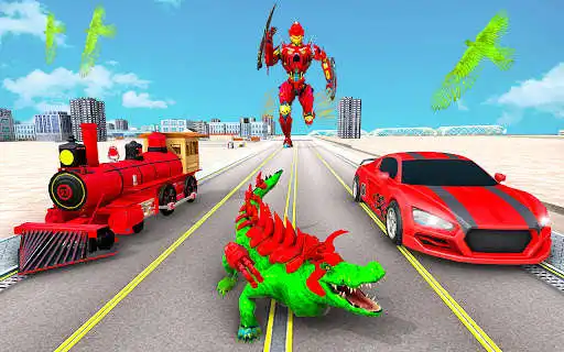 Play Crocodile Car Robot Games  and enjoy Crocodile Car Robot Games with UptoPlay