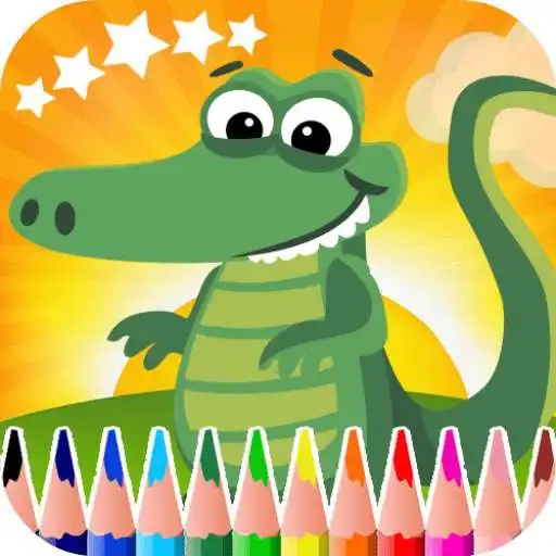Free play online crocodile coloring book  APK