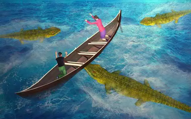 Play Crocodile Games Wild Water Attack Simulator