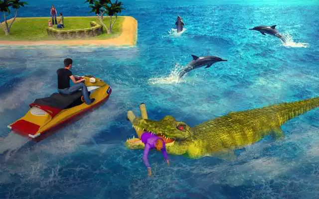 Play Crocodile Games Wild Water Attack Simulator