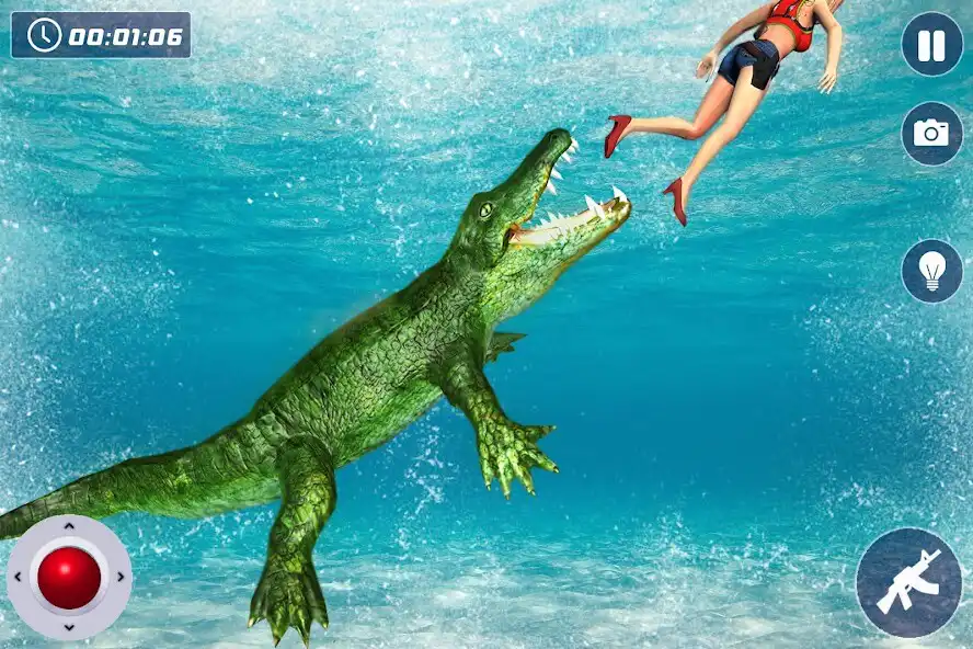 Play Crocodile Simulator- Wild Hunt  and enjoy Crocodile Simulator- Wild Hunt with UptoPlay