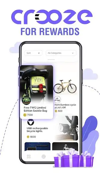 Play Crooze - Cycle, Rewards  More as an online game Crooze - Cycle, Rewards  More with UptoPlay