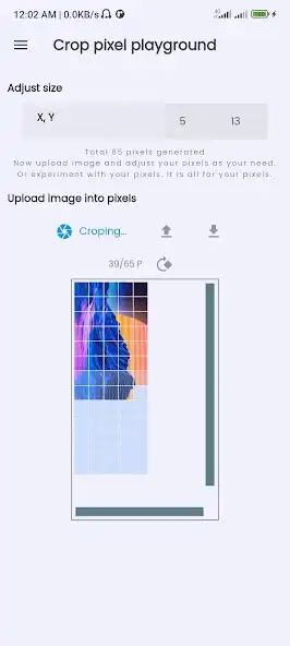 Play Crop pixel playground as an online game Crop pixel playground with UptoPlay