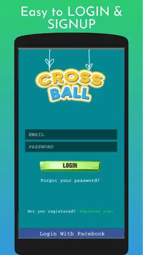 Play Cross Ball - Best Endless Game as an online game Cross Ball - Best Endless Game with UptoPlay