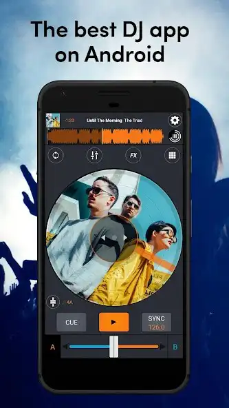 Play Cross DJ - dj mixer app  and enjoy Cross DJ - dj mixer app with UptoPlay