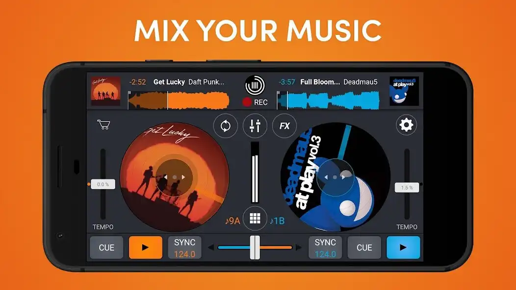 Play Cross DJ - dj mixer app as an online game Cross DJ - dj mixer app with UptoPlay