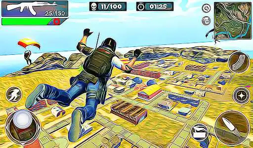 Play Crossfiring Battleground: Survival Shooting Games  and enjoy Crossfiring Battleground: Survival Shooting Games with UptoPlay