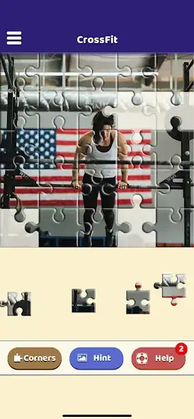 Play CrossFit Lovers Puzzle as an online game CrossFit Lovers Puzzle with UptoPlay